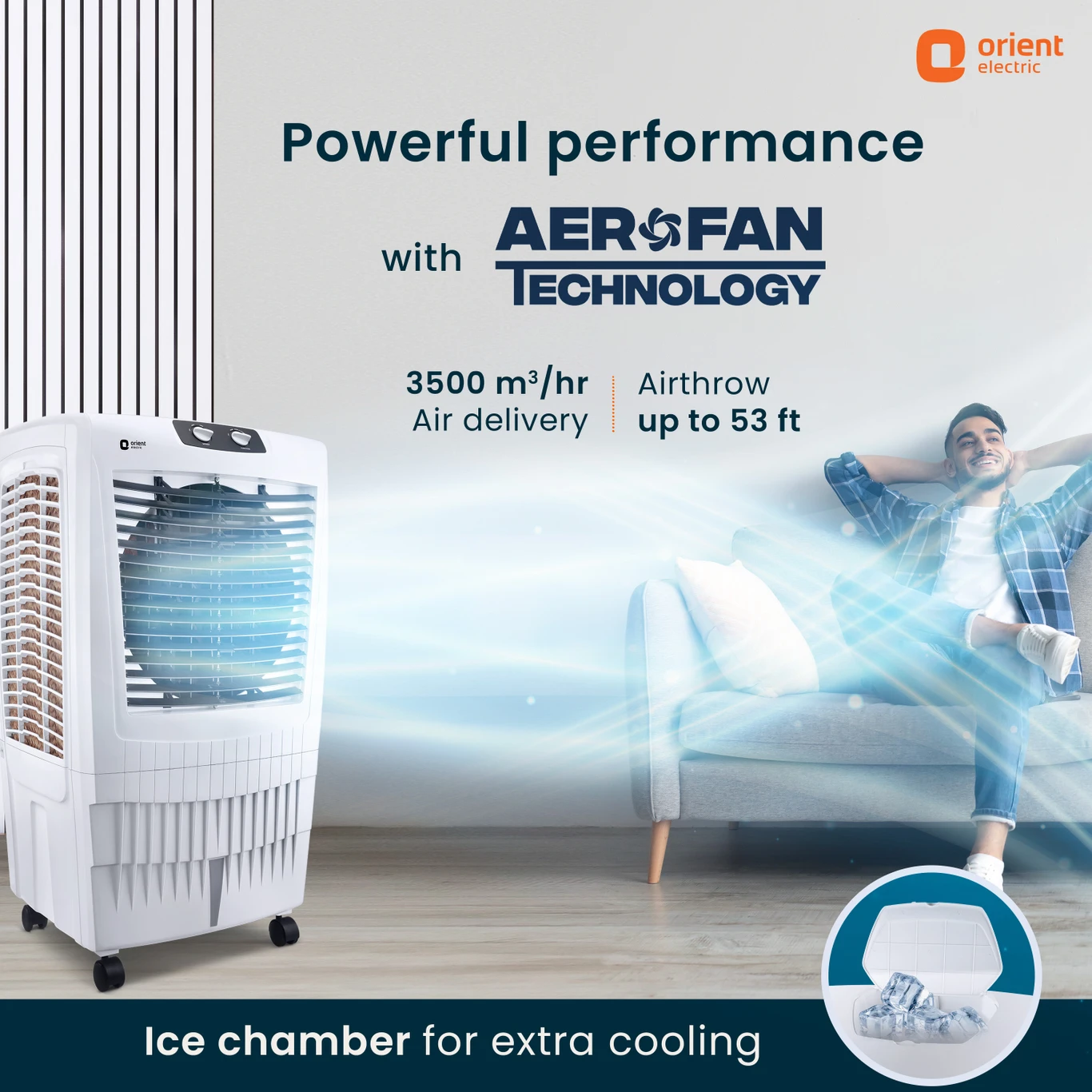 Orient Electric 85L Disert Air Cooler - Image 2